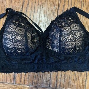 PARFAIT MIA LACE P5951 FULL BUSTED LIGHTLY PADDED WIRE FREE BRA BLACK 38DD